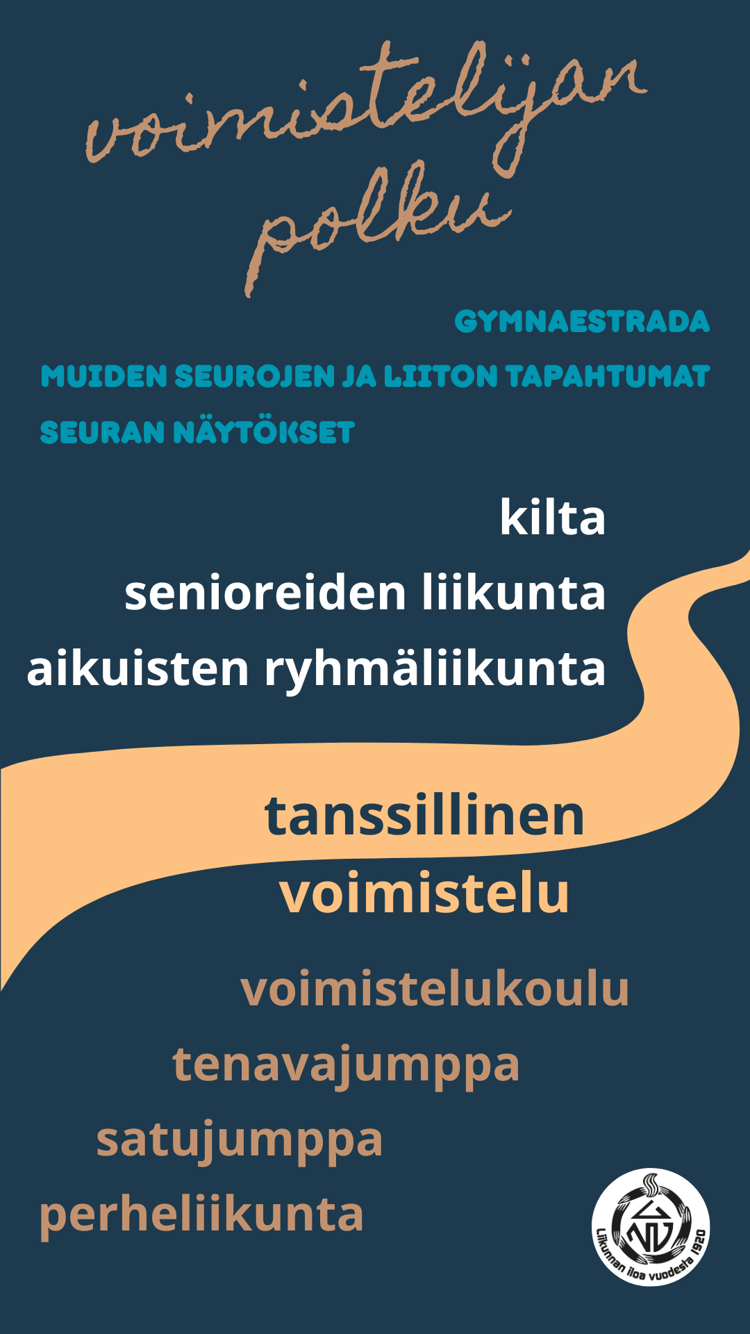 Voimistelijan polku - Lahden Naisvoimistelijat ry