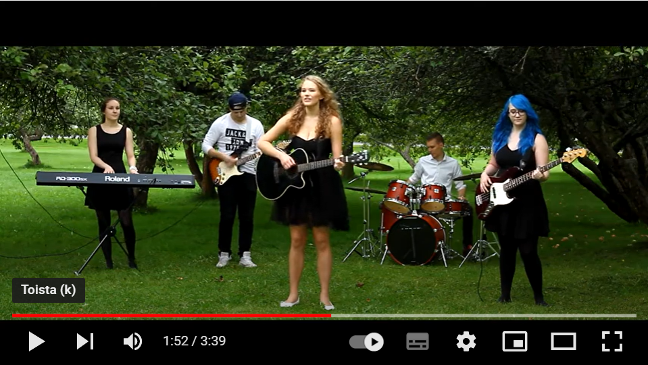 Kuva on linkki You Tube -videoon What Even Is Love.