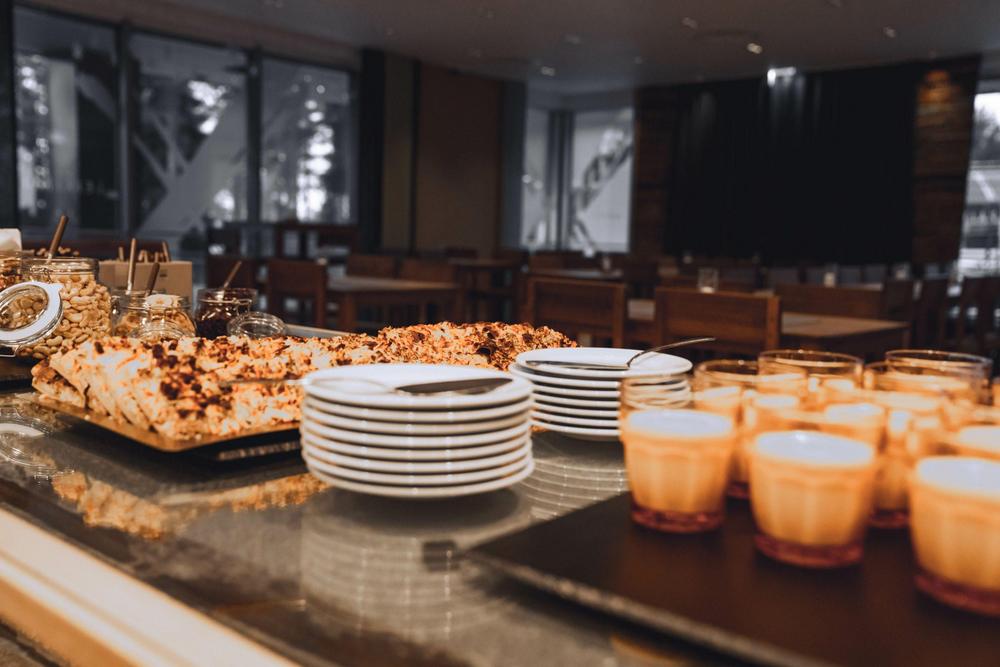 Gaalassa tarjoiltava juhlajälkiruoka.