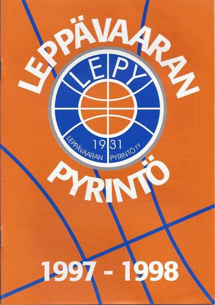 Kausi 1997 - 1998 | Leppävaaran Pyrintö ry.