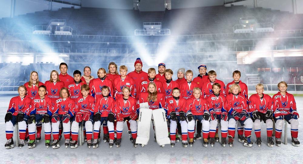 Viikingit U11 joukkuekuva 2024-2025