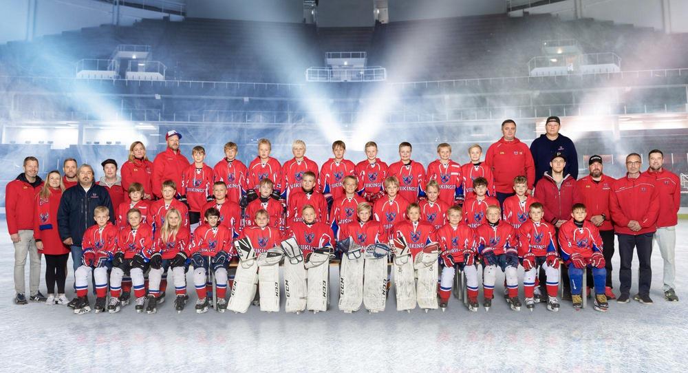 Viikingit U10 joukkuekuva 2024-2025