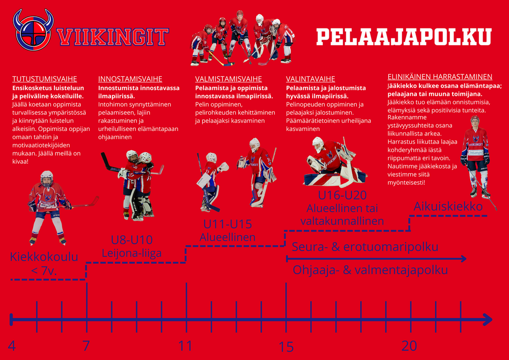 Viikinkien pelaajapolku
