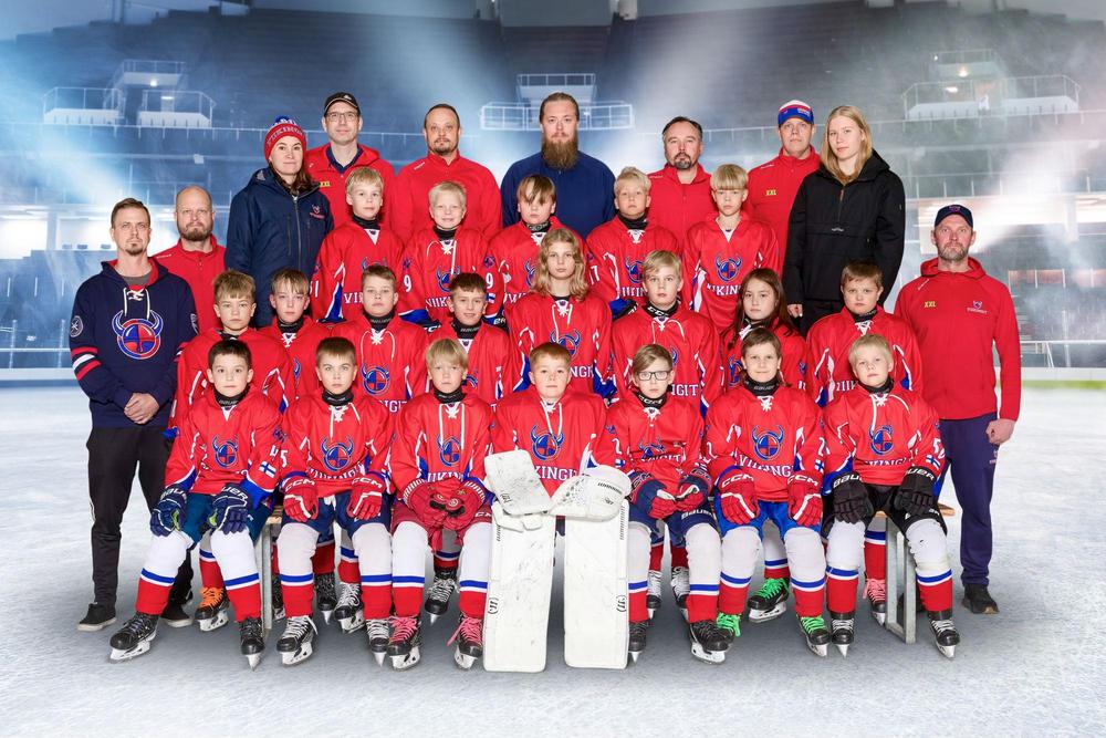 Viikingit U11 joukkuekuva 2026-2027