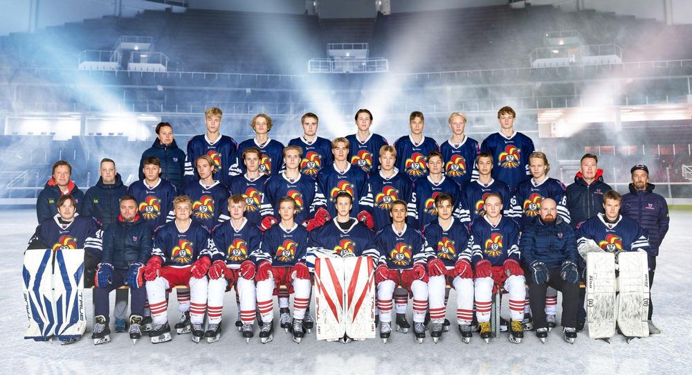 Viikingit U18 JoVi joukkuekuva 2024-2025