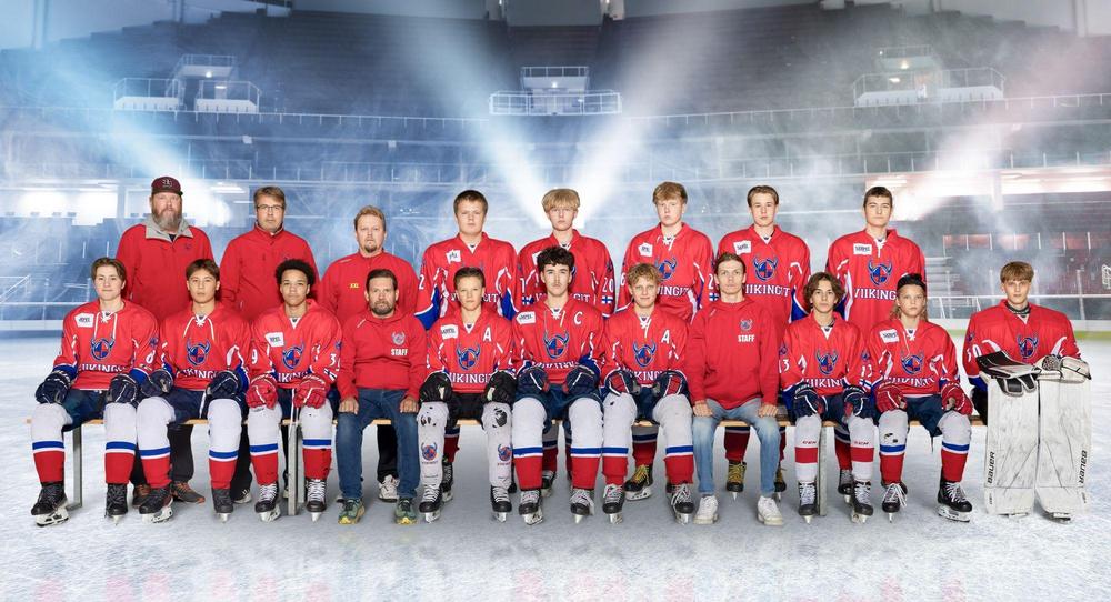 Viikingit U18 joukkuekuva 2024-2025