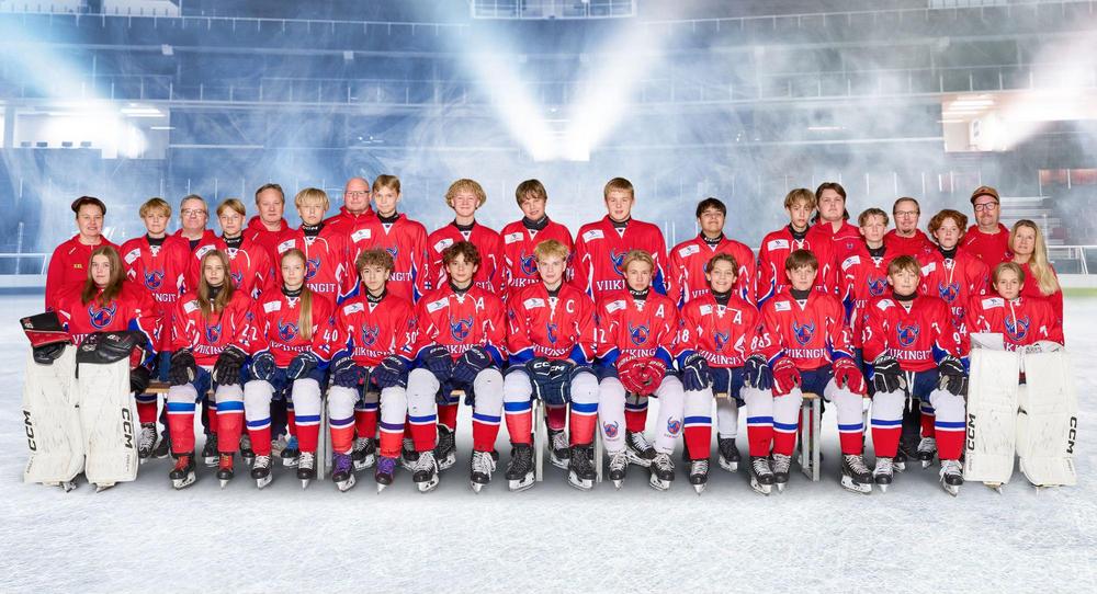 Viikingit U15 joukkuekuva 2026-2027
