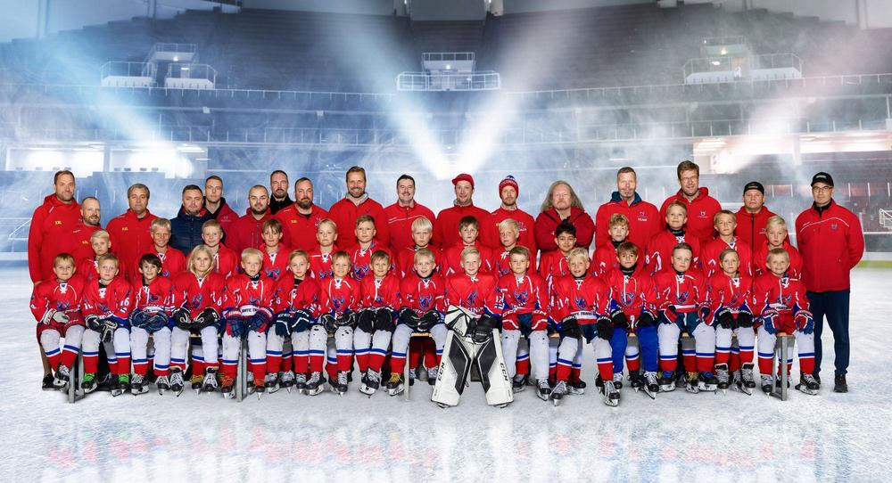 Viikingit U10 joukkuekuva 2024-2025