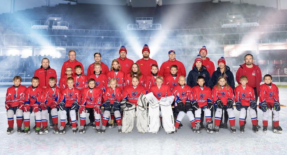 Viikingit U9 joukkuekuva 2024-2025