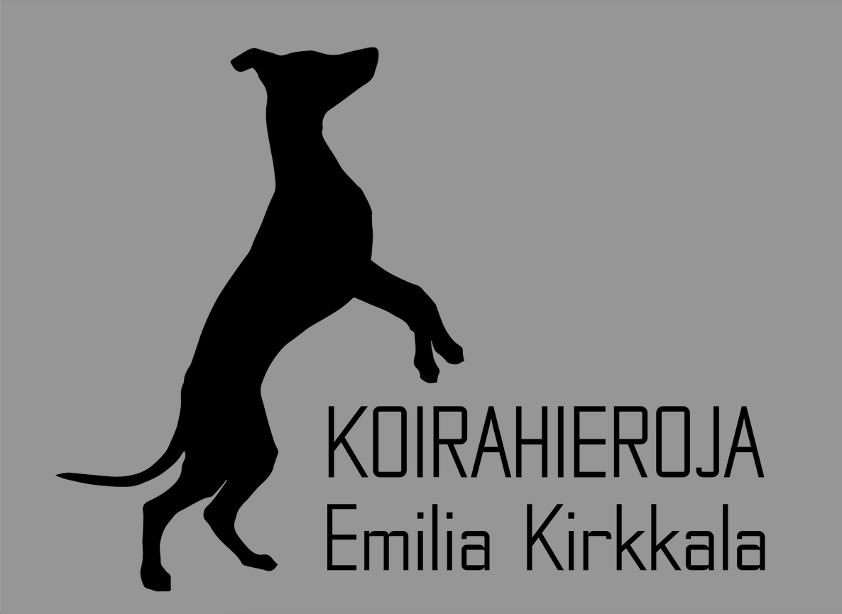 Koirahieroja Emilia Kirkkala logo