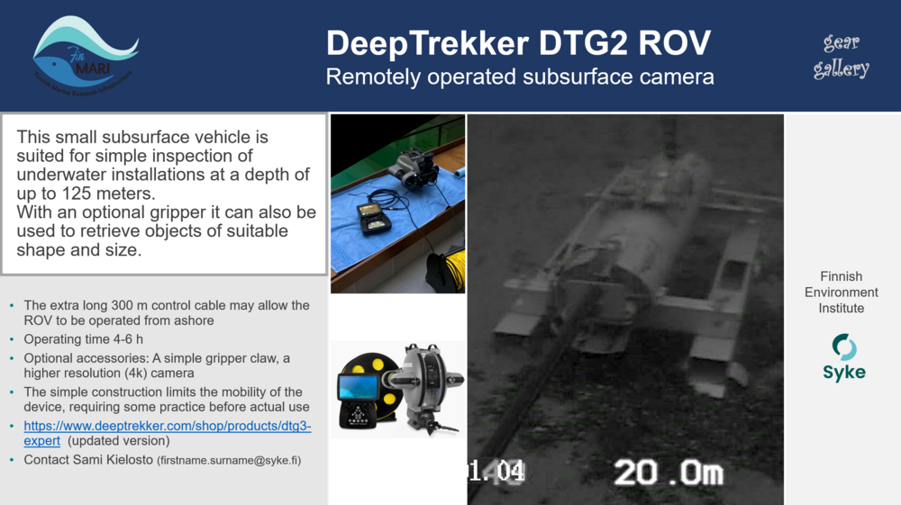 Link opening information card of the ROV of Syke