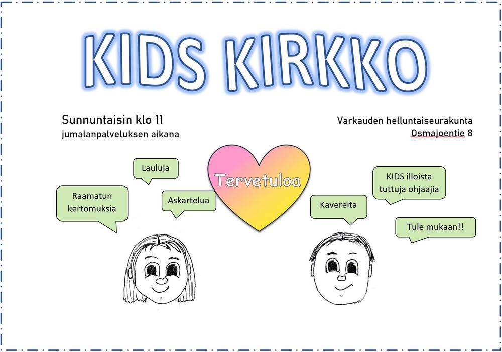 KIDS'-KIRKKO (otsikko)