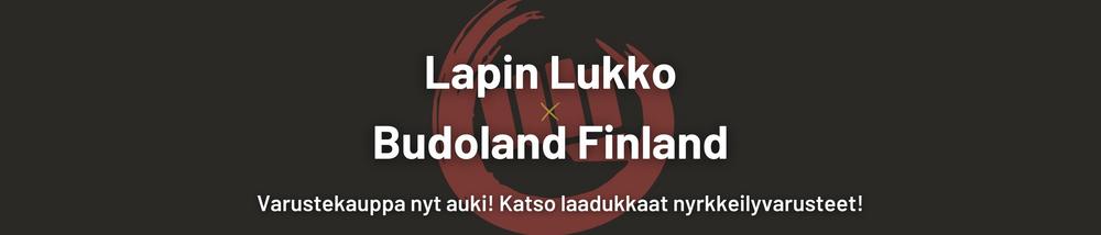 Lapin Lukko nyrkkeily varustekauppa, yhteistyössä Budoland Finland.