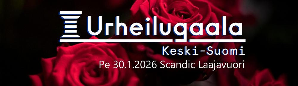 Keski-Suomen Urheilugaalan logo, josta linkki Urheilugaalan sivuille