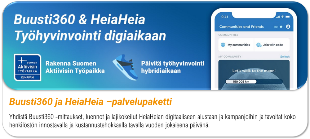 Buusti360 Hyvinvointipalvelut | Keski-Suomen Liikunta