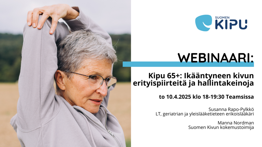 Webinaari: Kipu 65+