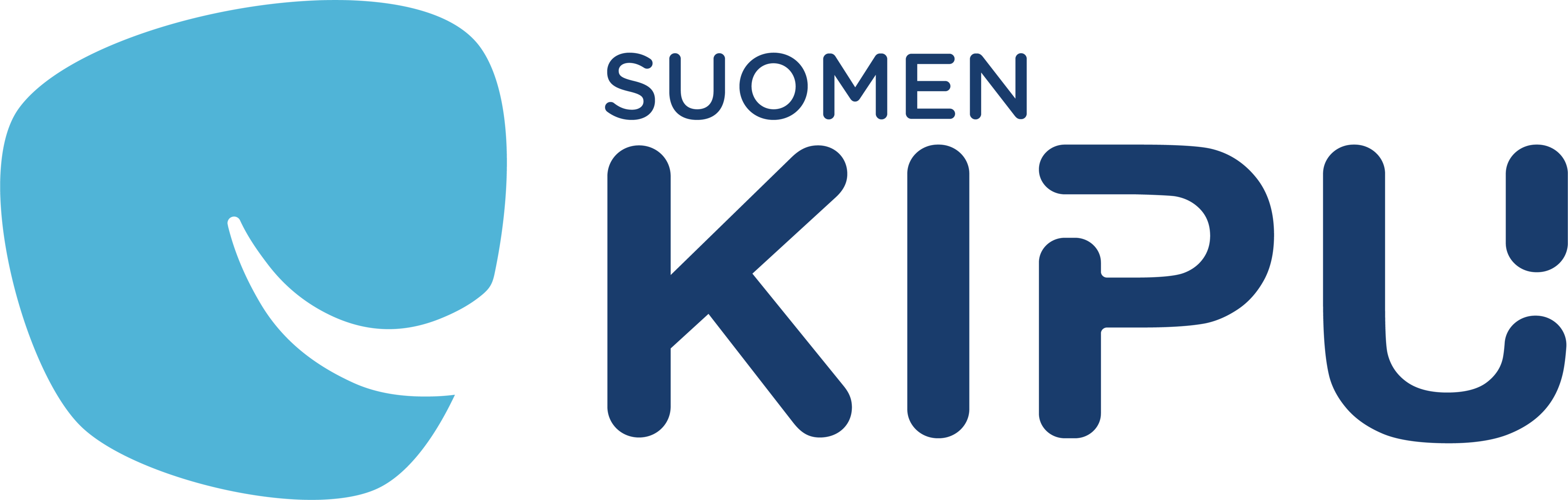 Suomen Kipu ry:n uusi logo.