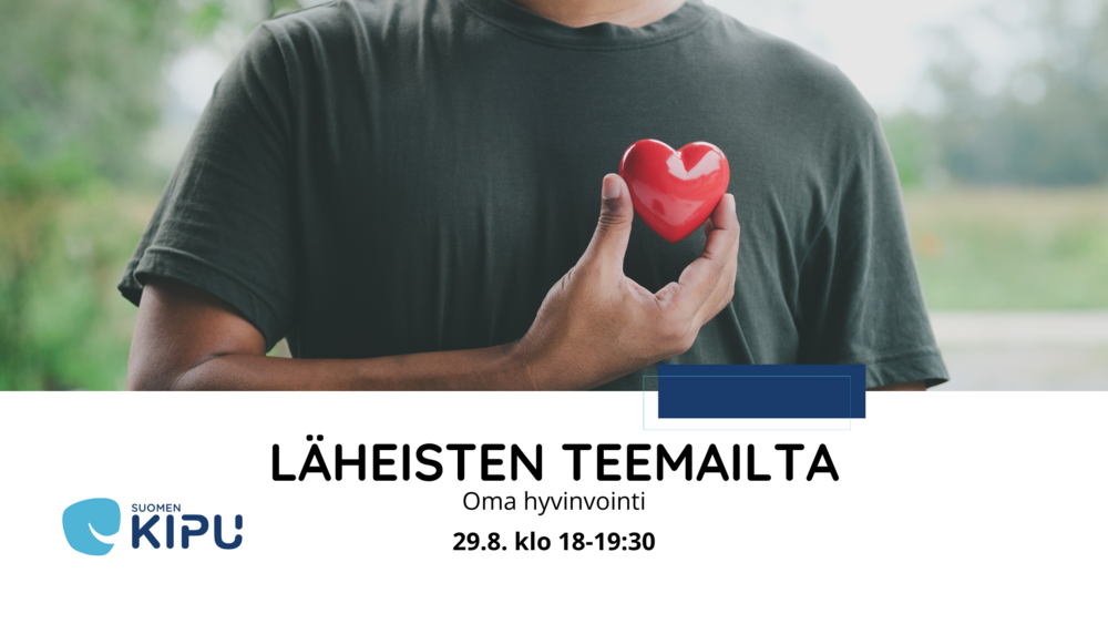 Henkilö pitämässä punaista lelusydäntä rinnan päällä sydämen kohdalla.