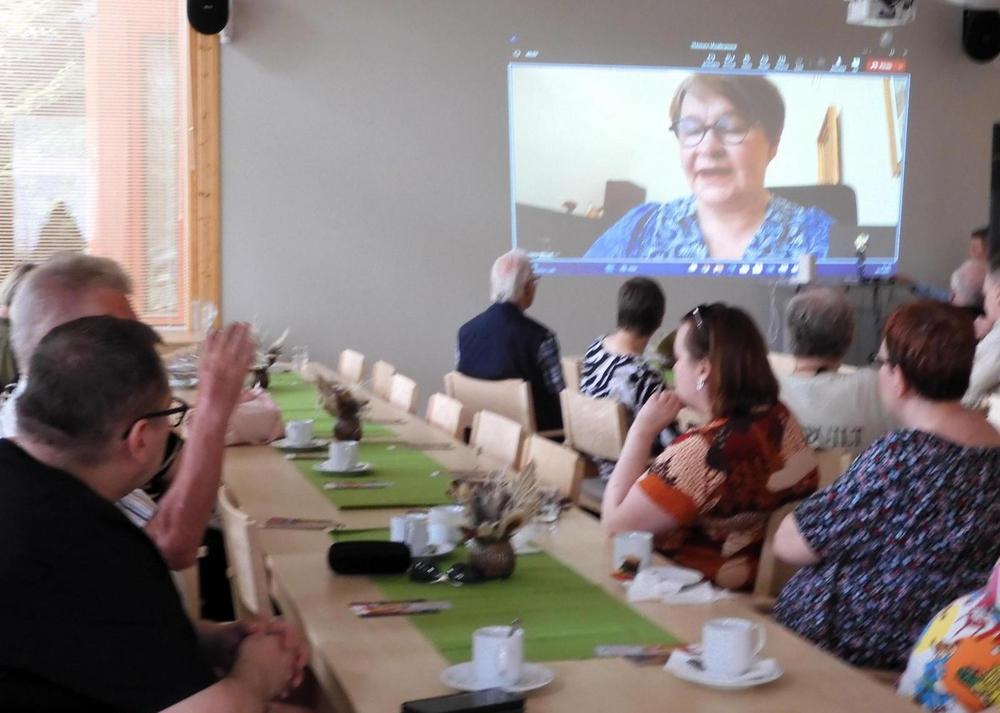 Yhteinen maailmamme tapahtumasarja. Puhujana Tarja Filatov. Toukokuu 2024.