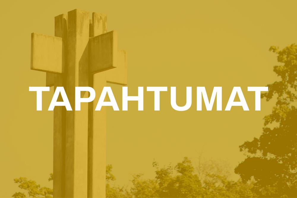 Tapahtumat. Tästä kuvasta painamalla pääset katsomaan valtakunnallisia ja paikallisia tapahtumia.