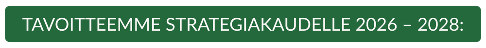 Tavoitteemme strategiakaudelle 2026-2028: