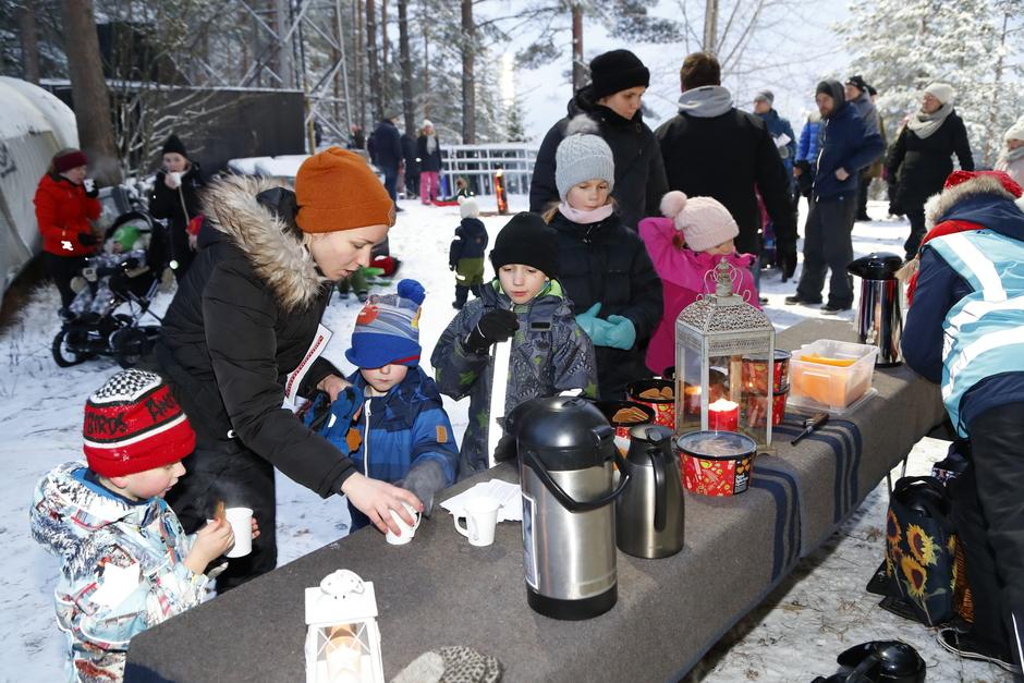 Tapahtuman kahvitarjoilu.