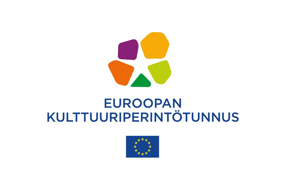 Euroopan kulttuuriperintötunnus -logo.