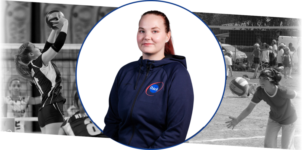 Jonna Vaskonen, laaja esittelykuva, lentopallo.