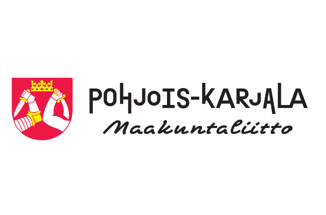 Pohjois-Karjalan Maakuntaliitto, logo, Maakuntaliitto - etusivu. 
