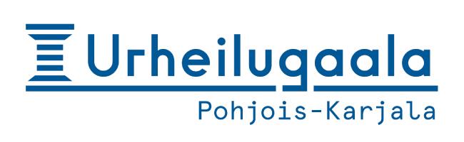 Pohjois-Karjalan Urheilugaala, logo.
