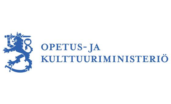 Opetus- ja kulttuuriministeriö, logo.