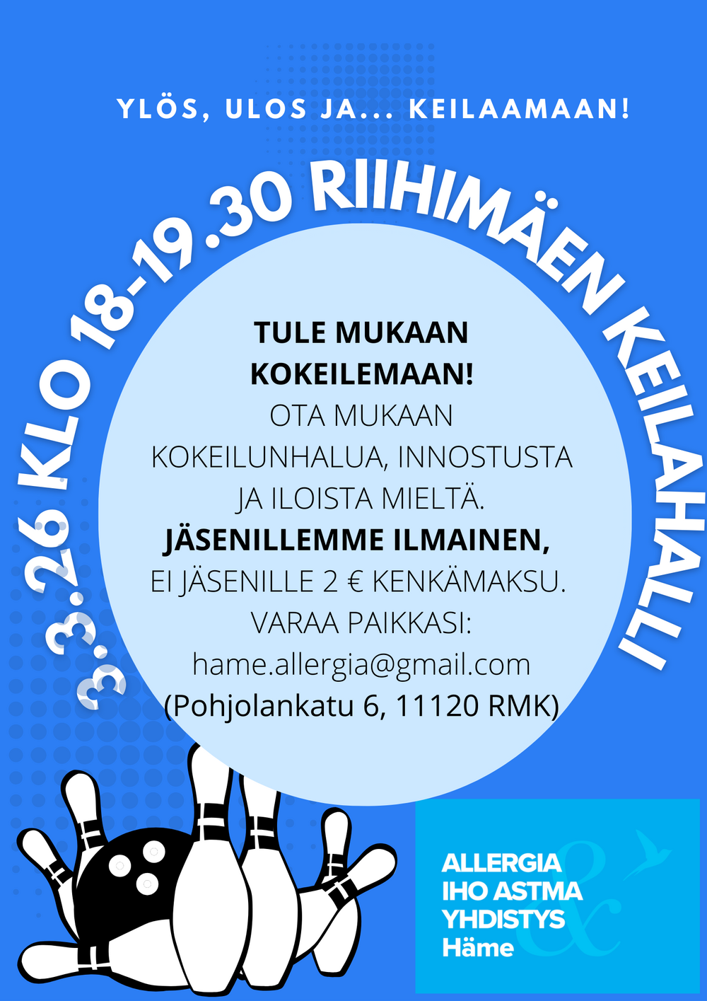 Turvallisuusilta Riihimäen lukiolla ti 3.2.2026 klo 17-20.