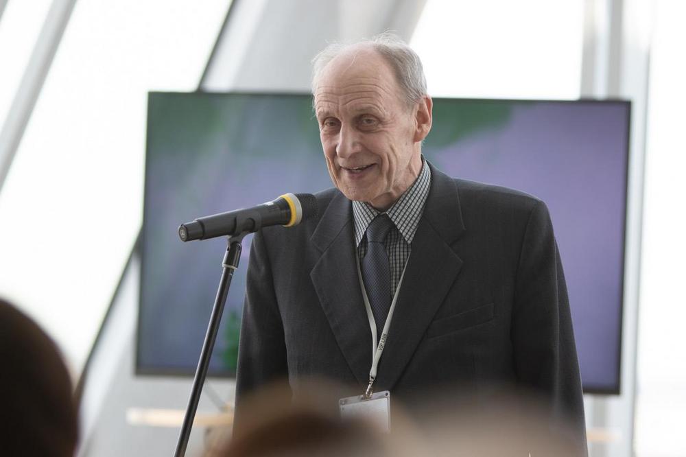 Professori Tiit-Rein Viitso (1938–2022), viime vuosikymmenten merkittävin liivin kielen tutkija.
