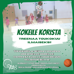 Aloita koris ja treenaa koko toukokuu ilmaiseksi! kokeile korista