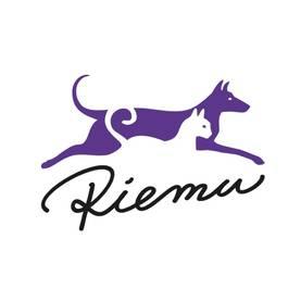 Logo, jossa piirretty juokseva koira.