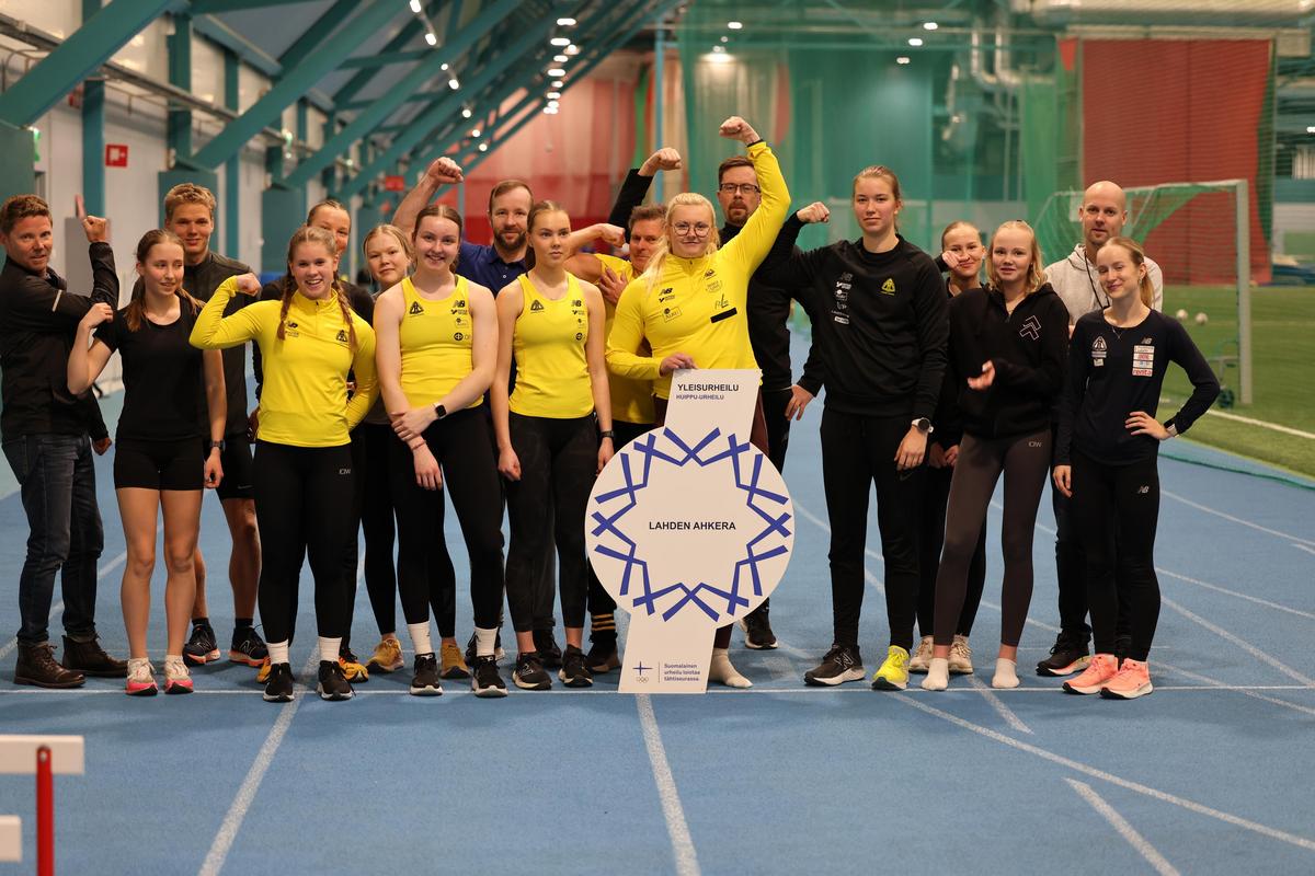 Lahden Ahkerasta Yleisurheilun Huippu urheiluseura Lahden Ahkera Ry