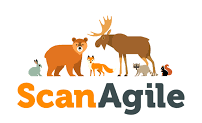 ScanAgile logo with animals