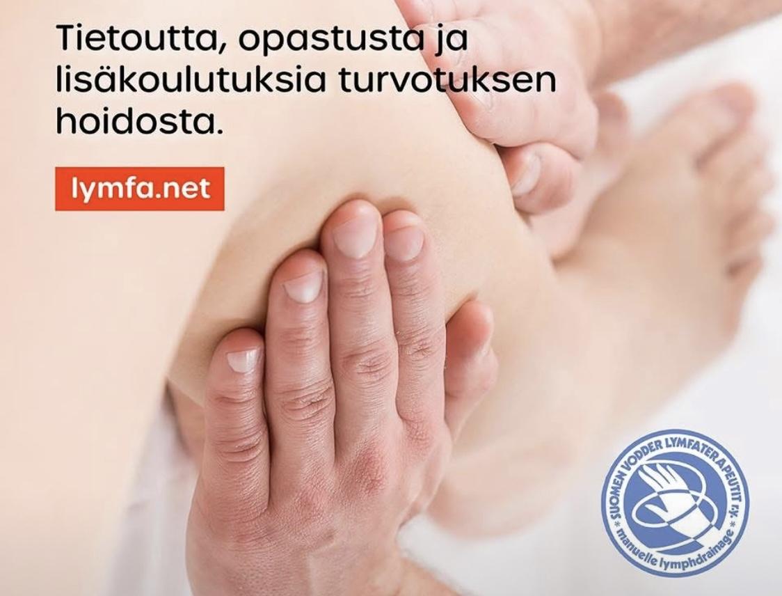 Ikoni, jossa kuvataan turvonnutta aluetta.