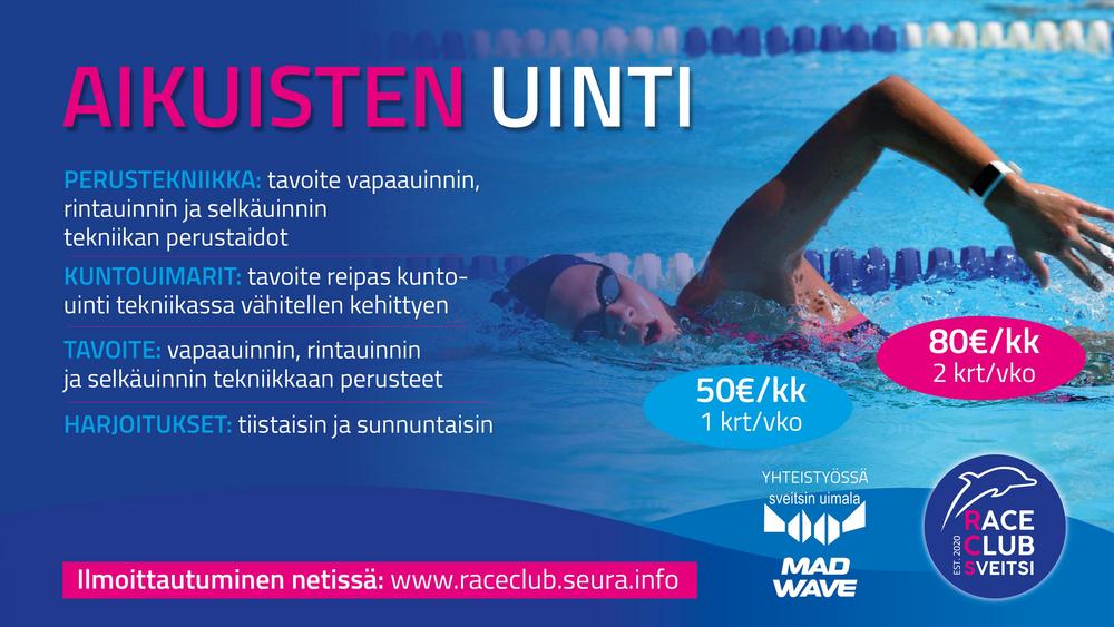 Tämä kuvalinkki vie sinut aikuisten uintiharrastuksen sivuille.