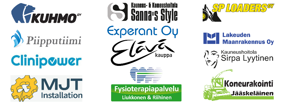 Sponsoreiden logoja