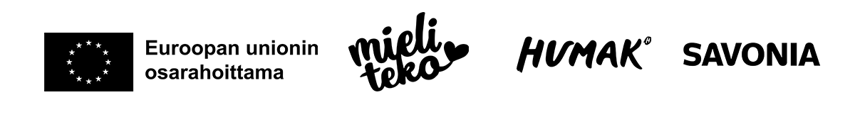 Kooste Yhdessä osallisiksi -ryhmähankkeen logoista.