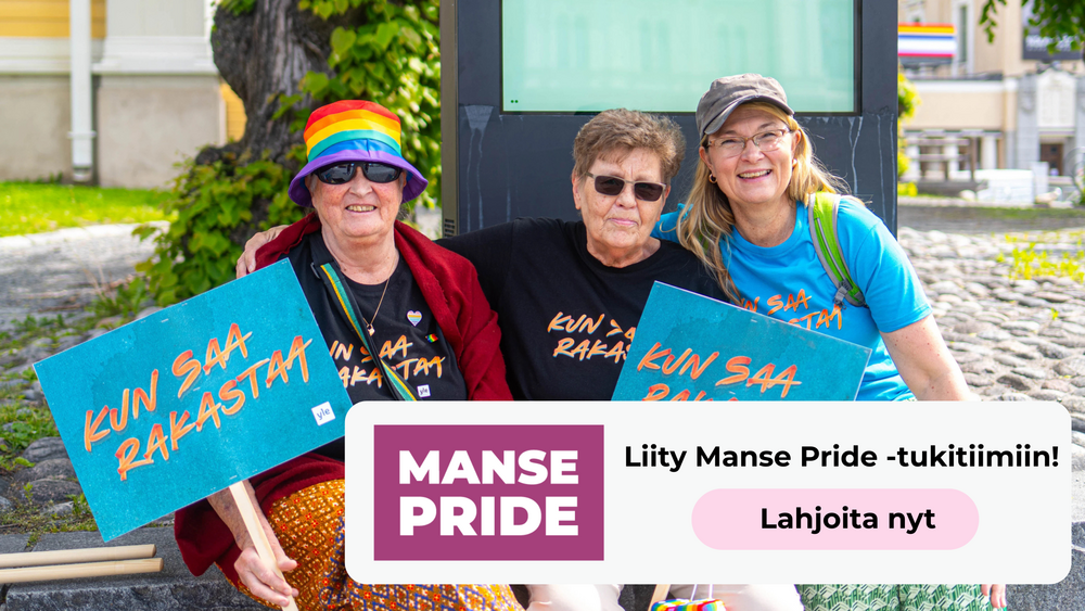 Liity Manse Pride -tukitiimiin