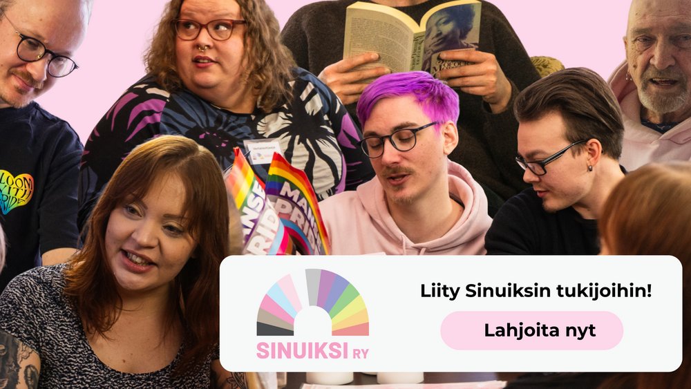 Liity Sinuiksi ry:n tukitiimiin
