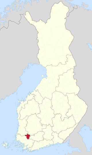 finnish language map