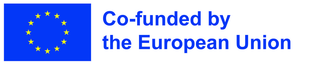 Logo, jossa kerrotaan, että osa hankkeen rahoituksesta tulee Euroopan Unionilta.