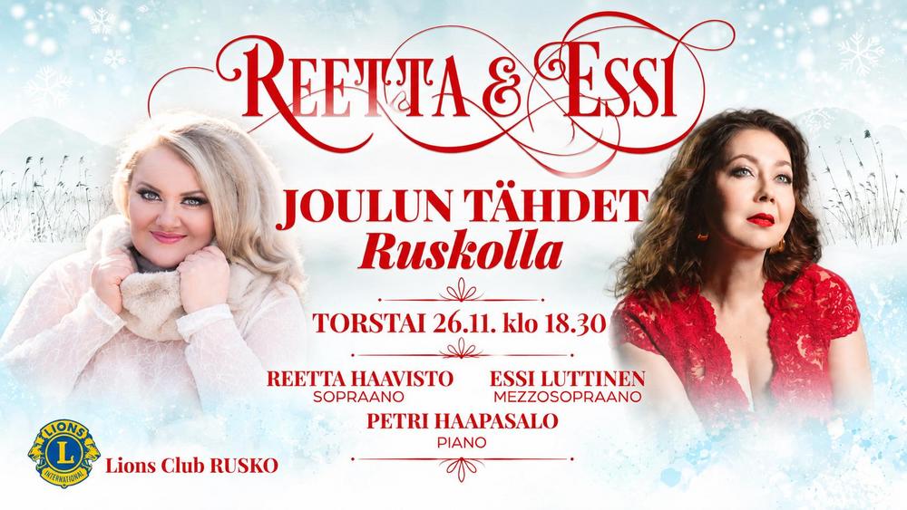 Reetta Haavisto, Essi Luttinen, Petri Haapasalo.