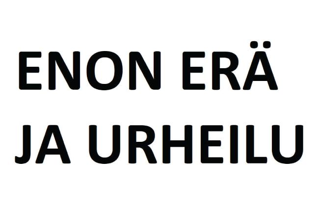 Enon erä ja urheilu, logo. Enon erä ja urheilu - Etusivu.