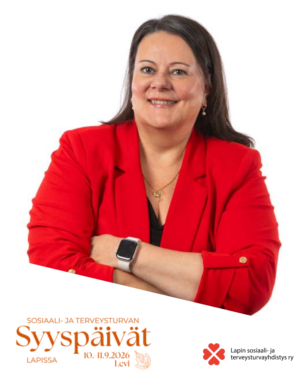Kuvassa Mervi Nikander, toiminnanjohtaja, SPR Lapin piiri