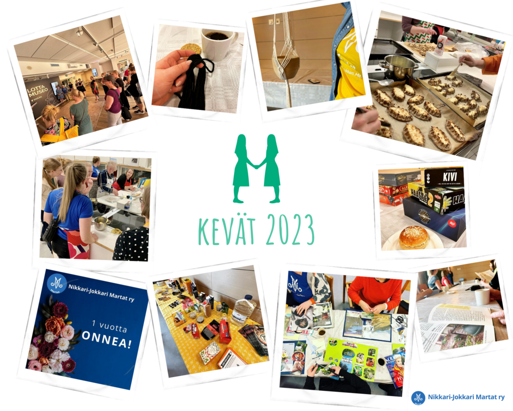 Nikkari-Jokkari Martat ry kuvia keväältä 2023