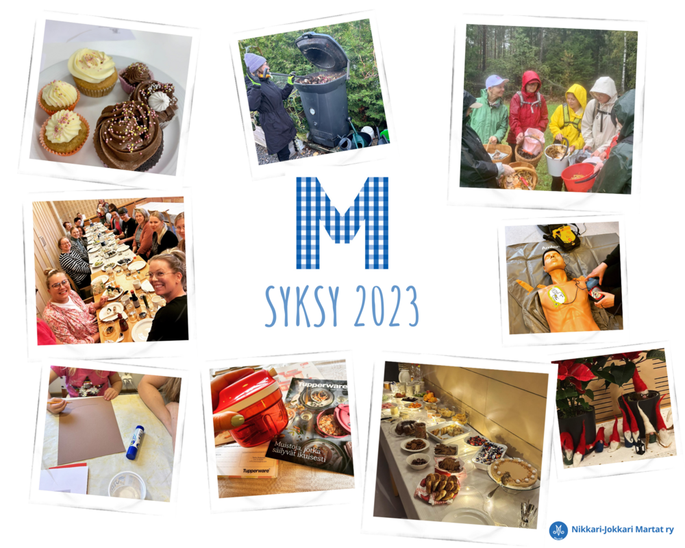 Nikkari-Jokkari Martat ry kuvia syksyltä 2023